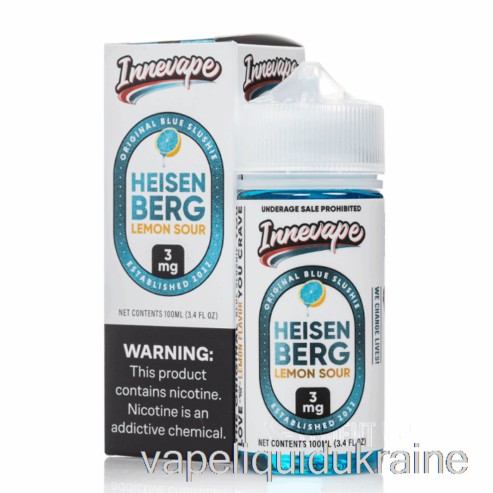 Vape Liquid Ukraine Heisenberg Lemon Sour - Innevape - 100mL 0mg